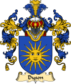 English Family Coat of Arms (v.25) Dyson