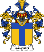 Italian Family Coat of Arms (v.25b) Magistri