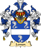 Irish Family Coat of Arms (v.25a) Leman or Lemon