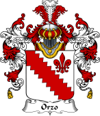 Italian Family Coat of Arms (v.25b) Orzo