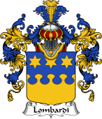 Italian Family Coat of Arms (v.25b) Lombardi