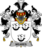 Irish Family Coat of Arms (v.25b) Meares