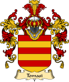 Italian Family Coat of Arms (v.25a) Tomasi