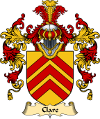 Welsh Family Coat of Arms (v.25) Clare (Lords of Glamorgan)