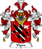 Italian Family Coat of Arms (v.25b) Vigna