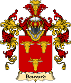 French Family Coat of Arms (v.25) Bouvard
