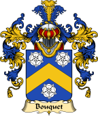 French Family Coat of Arms (v.25) Bouquet