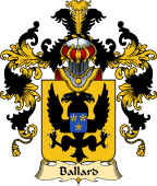 French Family Coat of Arms (v.25) Ballard