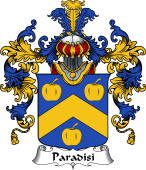 Italian Family Coat of Arms (v.25b) Paradisi