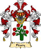 French Family Coat of Arms (v.25) Fleury I