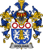 Irish Family Coat of Arms (v.25b) Hoolihan or O