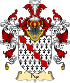 English Family Coat of Arms (v.25) Pye