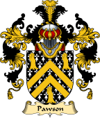 English Family Coat of Arms (v.25) Pawson