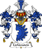 German Wappen Coat of Arms (v.25) Lichtenstein