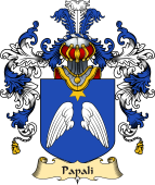 Italian Family Coat of Arms (v.25a) Papali