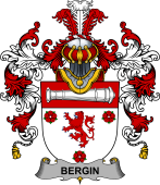 Irish Family Coat of Arms (v.25b) Bergin or O