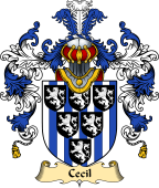 Welsh Family Coat of Arms (v.25) Cecil (of Skenfrith, Monmouthshire)
