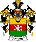 Italian Family Coat of Arms (v.25b) Armano