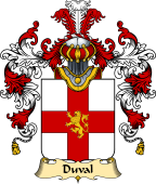 French Family Coat of Arms (v.25) Duval I