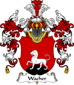 German Wappen Coat of Arms (v.25) Wacher