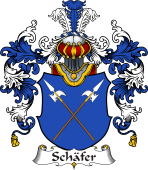 German Wappen Coat of Arms (v.25) Schäfer
