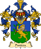 Italian Family Coat of Arms (v.25a) Panizza