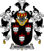 Irish Family Coat of Arms (v.25b) Woodford