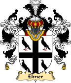 English Family Coat of Arms (v.25) Elmer