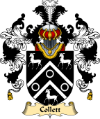 English Family Coat of Arms (v.25) Collett
