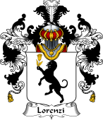 Italian Family Coat of Arms (v.25b) Lorenzi
