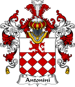 Italian Family Coat of Arms (v.25b) Antonini