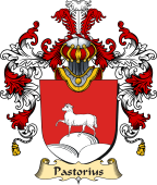 German Coat of Arms (v.25b) Pastorius
