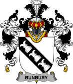Irish Family Coat of Arms (v.25b) Bunbury