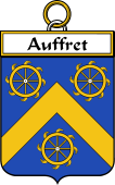 French Family Coat of Arms (v.25) Auffret
