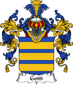 Italian Family Coat of Arms (v.25b) Gotti