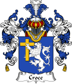 Italian Family Coat of Arms (v.25b) Croce