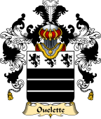 French Family Coat of Arms (v.25) Willet dit Ouelette