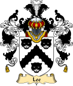 Irish Family Coat of Arms (v.25a) Lee