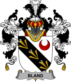 Irish Family Coat of Arms (v.25b) Bland