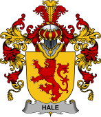 Irish Family Coat of Arms (v.25b) Hale or McHale