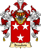French Family Coat of Arms (v.25) Beaubois