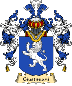 Italian Family Coat of Arms (v.25a) Giustiniani