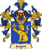 French Family Coat of Arms (v.25) Jacquet