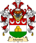 Italian Family Coat of Arms (v.25a) Montini