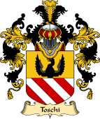 Italian Family Coat of Arms (v.25a) Toschi