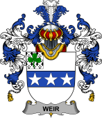 Irish Family Coat of Arms (v.25b) Weir or McWeir