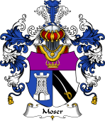 German Wappen Coat of Arms (v.25) Moser
