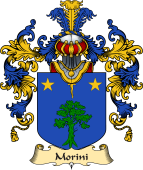 Italian Family Coat of Arms (v.25a) Morini