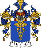 Italian Family Coat of Arms (v.25b) Mercurio