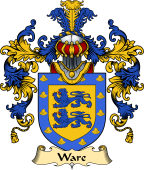 Irish Family Coat of Arms (v.25a) Ware